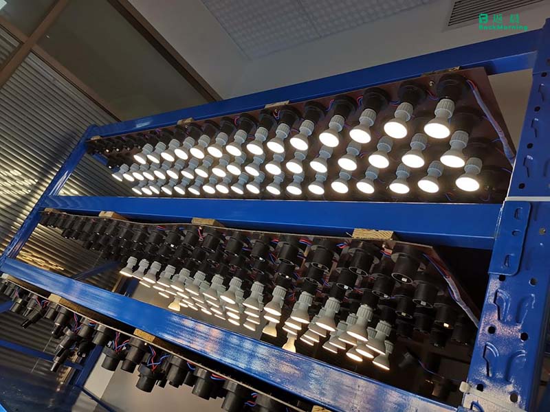 Aging test for LED light bulbs