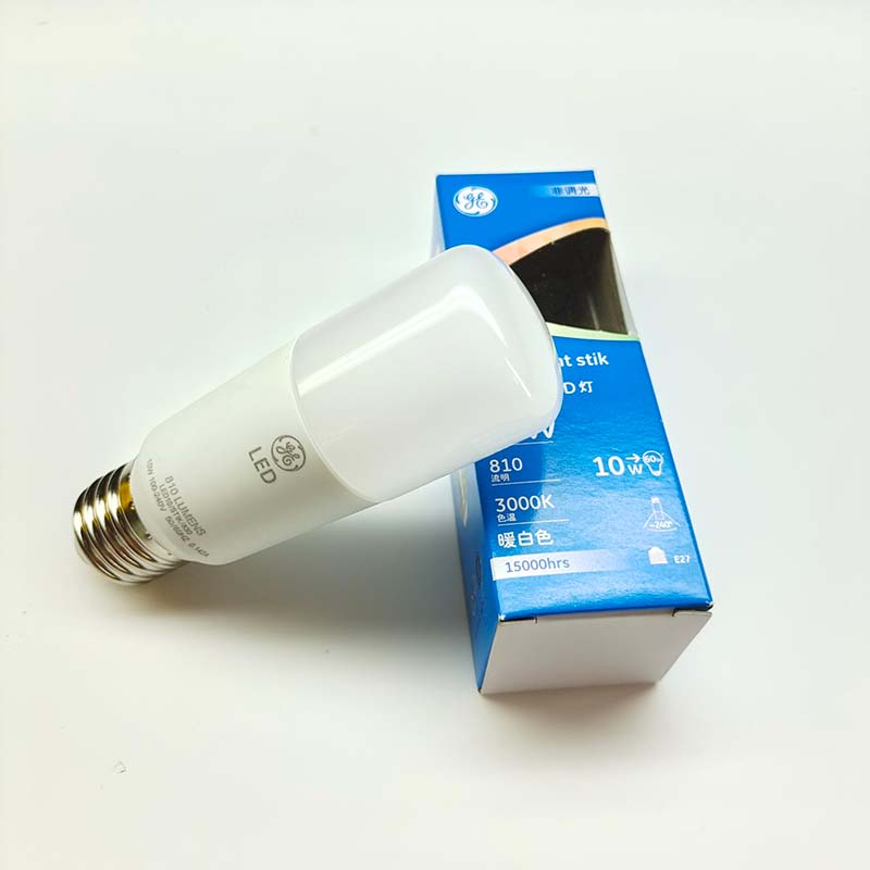 GE LED Light Bulb Bright Stik 10W