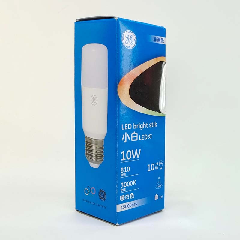 Parameters on GE LED Light Bulb Package