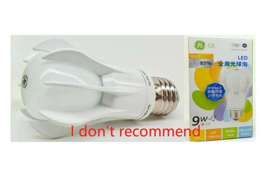 GE LED Light Bulb 9W