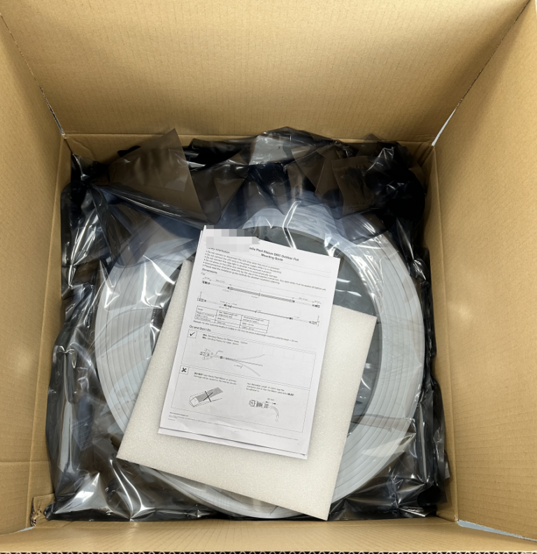 inside packaging, accessories, quality certificate of LED strip lights